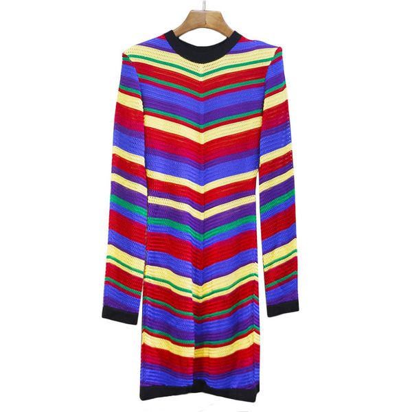 

dress Msxu multi-color striped casual block club party dressed women, Black;gray