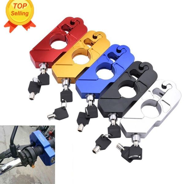 

theft protection motorcycle safety locks throttle handlebar lock fit grip street security scooter atv dirt bikes auto