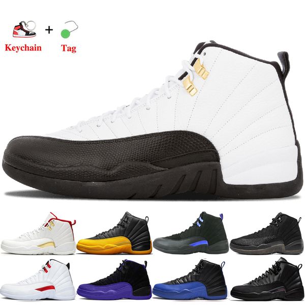 

12 12s men basketball shoes taxi dark purple concord high game royal twist trainers punch grey playoffs blue mens trainer outdoor sports sne