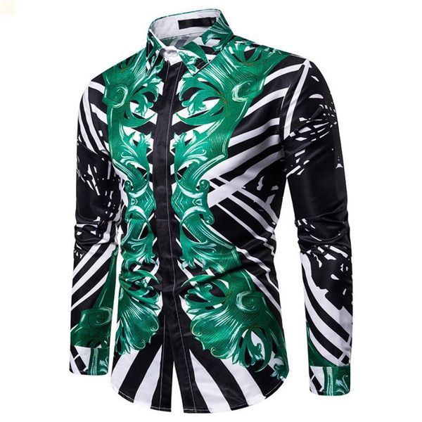 

summer tshirt homme luxurys vintage clothes man cardigan collared dress simplicity button up long sleeves crop men's camisas de hombre, White;black