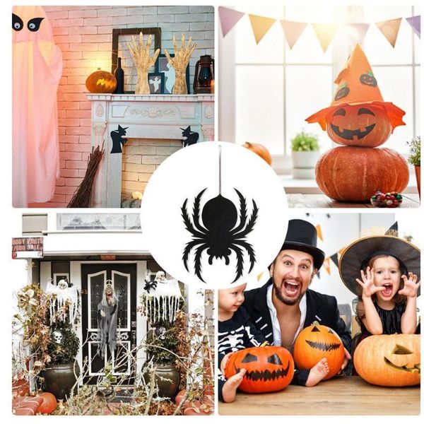 

christmas decorations halloween hanging sign non-woven the witch is in for door and wall decoration yard haunted house party