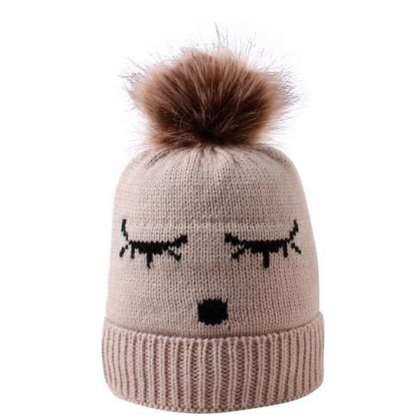 

caps & hats cute toddler kids girls boys baby infant winter warm crochet knit hat beanie cap, Yellow