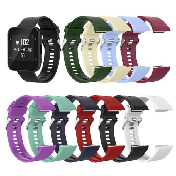 

watch bands belt fashion 22mm replacement silicone watchband ergonomic accessory band, Black;brown