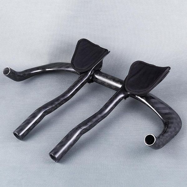

bike handlebars &components no logo gloss 12k carbon bicycle rest bar ends triathlon aero bars bullhorn road