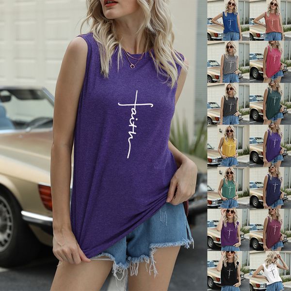 

summer t shirt letter printed for women, White