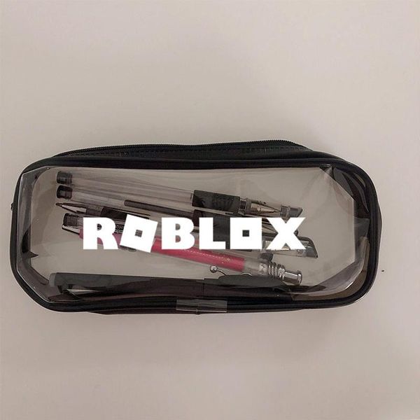 

backpack school pencil box pencilcase bag supplies stationery simple transparent case office mochila