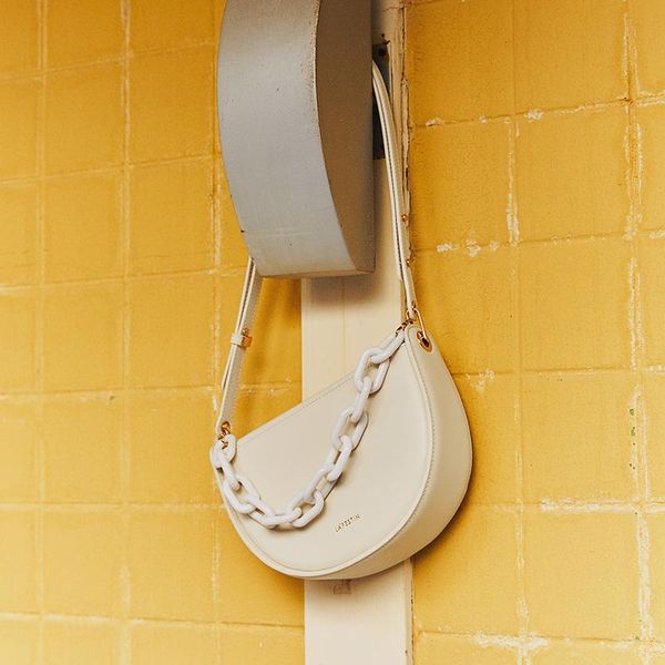 

evening bags la festin designer 2021 original underarm chain leather shoulder messenger handbag fashion female tote