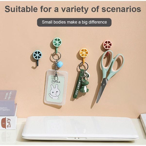 

5pcs/set hooks punching strong viscose seamless rack cup sucker kitchen bedroom household adhesive storage tool & rails