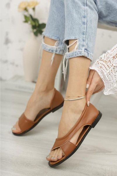 

sandals pwr open toe summer shoes ballerina, Black