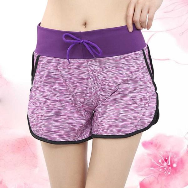 

running shorts casual loose cotton sports small szie quick-drying breathable fitness yoga pants(purple), Black;blue