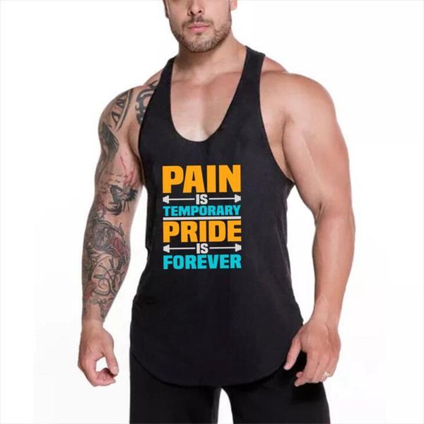 

muscle guys mesh tank men singlets fashion workout clothing bodybuilding sleeveless fitness quick drying stretch vest, White;black