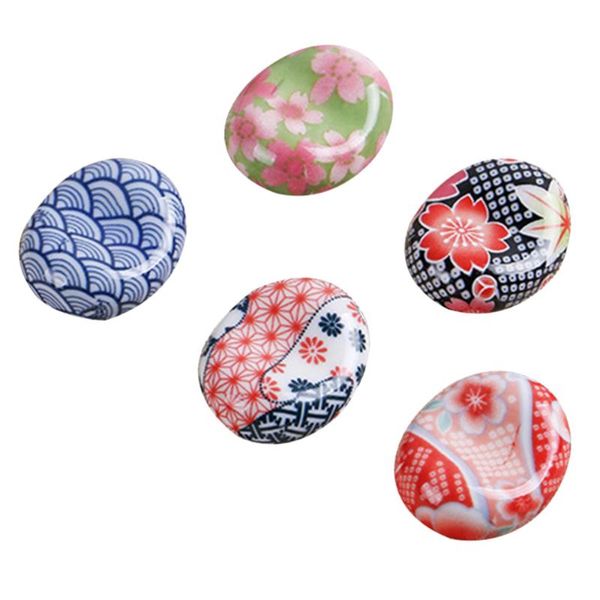 

chopsticks 6pcs ceramic stand rest rack fork holder