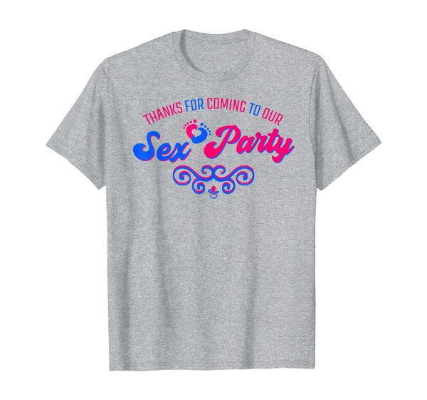 

party gender reveal announcement baby shower parent gift t-shirt, White;black