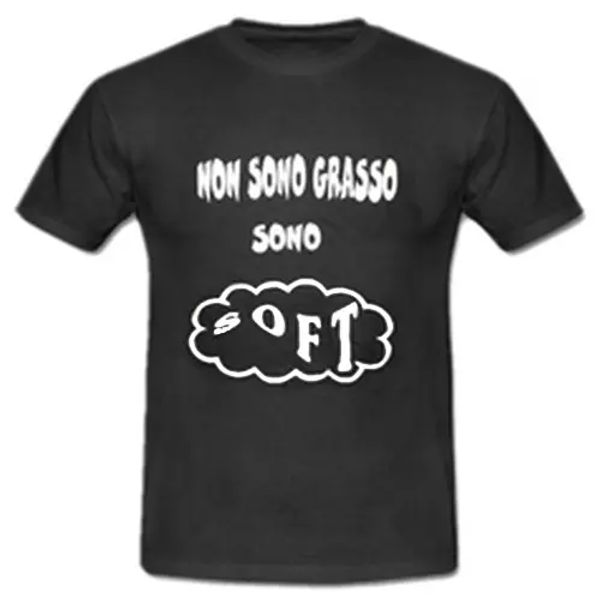 

t-shirt shirt nightlife 87 black t-shirt are not fat are soft, White;black