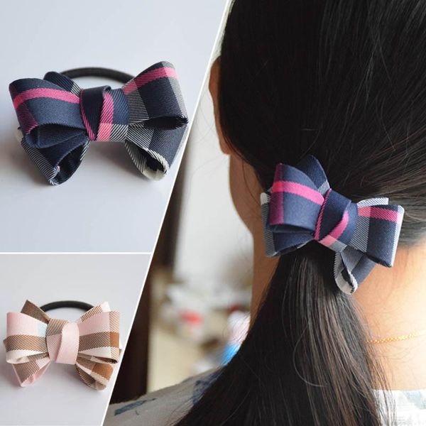 

hair accessories fashion elastic band for girl flower ties women and girls