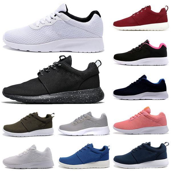 

big size 36-45 london triple black trainers mens tanjun 1.0 shoes white pink red navy blue classic sports sneakers for men women jogging wal