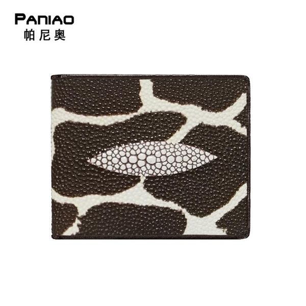 

wallets pearl fish patterns man wallet fashion women pu leather short slim male coin purses cards holder portomonee carteria, Red;black