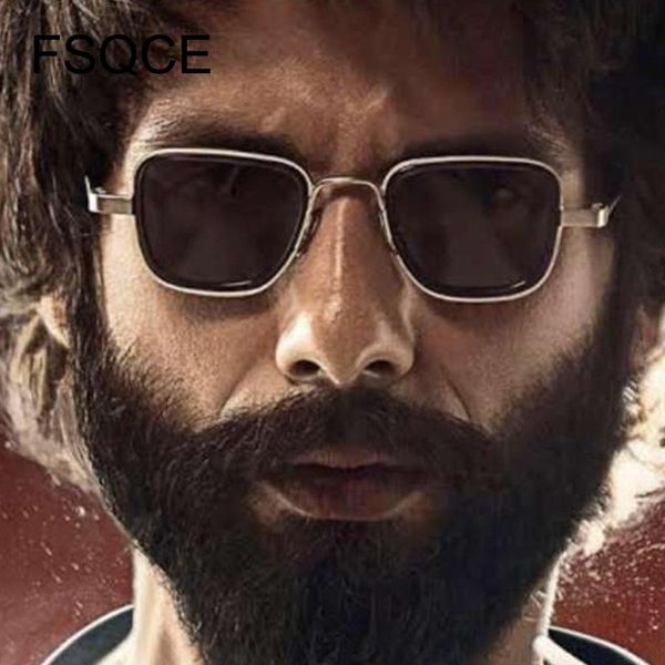 

reading glasses vintage square metal punk sunglassses women fashion kabir singh sun men uv400