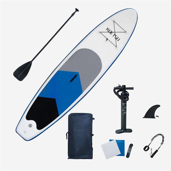 NewLest Style 320x76x15cm Surfboard Премиум надувной настройки подставки для байдера любовника с аксессуарами Sup.