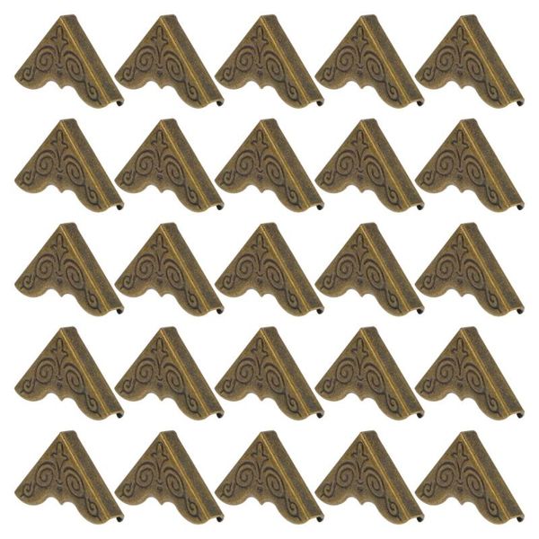 

craft tools 50pcs retro style wood box book po corner covers protectors