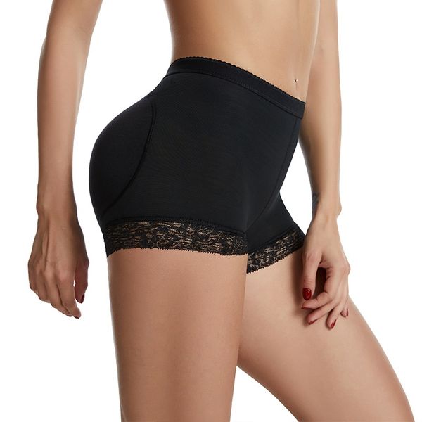 

new arrival hip-lifting pants body sculpting shapers lace hip enhancer panties removable padding safety underwear for women beauty