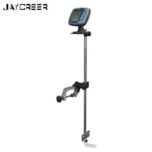 

fish finder jaycreer universal boattransducer bracket and fishing mount for fihsing boat ,marine