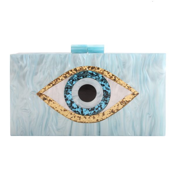 

fashion evening bag 2021 summer acrylic eye wind dinner hand chain messenger