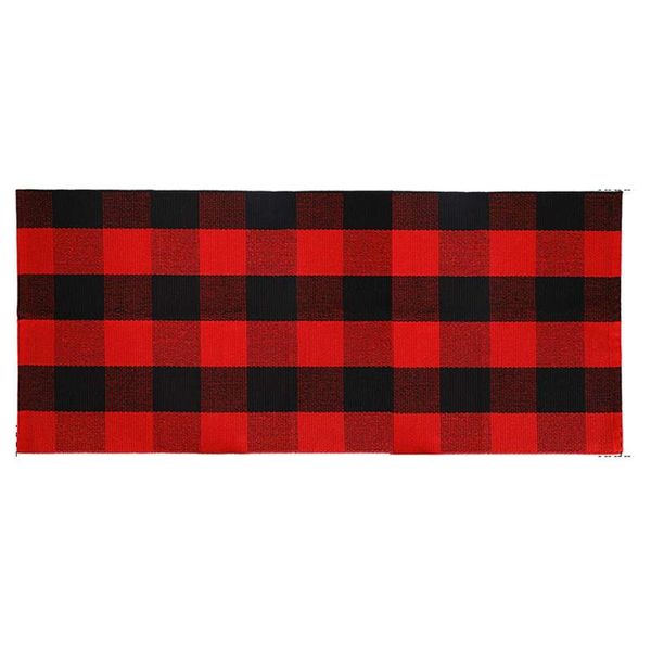 

cushion/decorative pillow plaid rug - checkered indoor/outdoor door mat outdoor doormat for front porch/kitchen/laundry room welcome layered