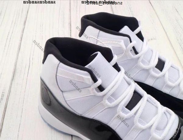 

highest version 45 11s man designer basketball shoes authentic quality xi white black fashion sport trainers size us7-14auvjxai3