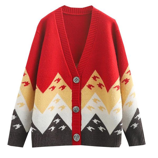 

women's knits & tees fashion spring 2021 women cute cartoon cardigans sweaters casual warm long design female knitted sweater cardigan, White