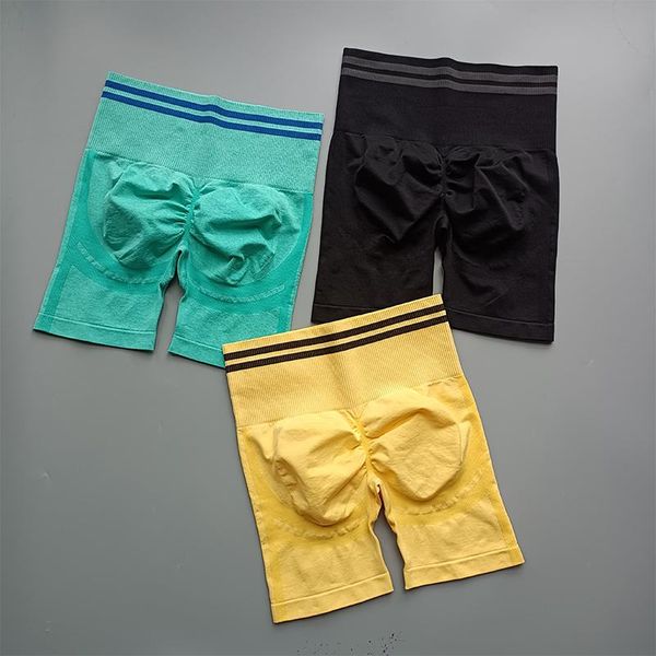 

yoga outfit seamless shorts women fitness sportswear gym sport pants push-up running sports tights