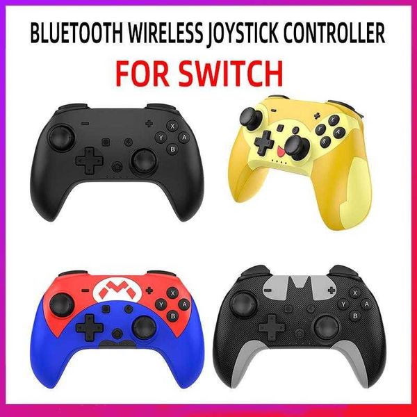 Gamepad sem fio para Switch Pro Controller Bluetooth Joystick PC Game Console S600 Controladores Joysticks