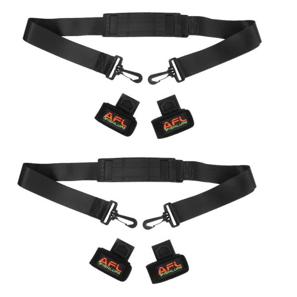 

fishing accessories 2x rod carry strap self-adhesive strap/sling adjustable carrier