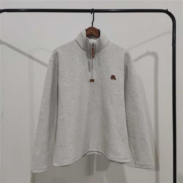 

men's hoodies & sweatshirts 1:1 better quality stick hoodie with crewneck turtleneck high, Black
