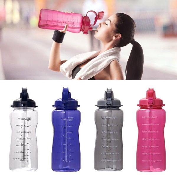 

outdoor fitness sports water bottle large capacity portable mountaineering running camping space cup bottles & cages