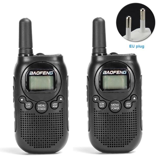

2pcs long distance ergonomic team adventures birthday gift kid walkie talkie 2 way radio hiking mini rechargeable communication