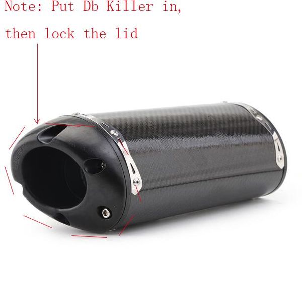 

motorcycle exhaust system db killer for muffler end catalyst two brothers