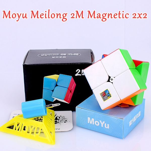 

moyu meilong m magnetic 2x2x2 magic cube 2x2 speed cube meilong 2m magnet 2x2x2 cubo magico 3x3x3 4x4x4 puzzle cube 5x5x5