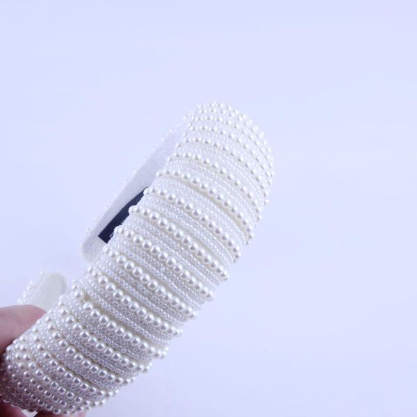 

hair clips & barrettes style exaggerated fashion temperament sponge pearl crystal headband ladies exquisite dance party travel 813, Golden;silver