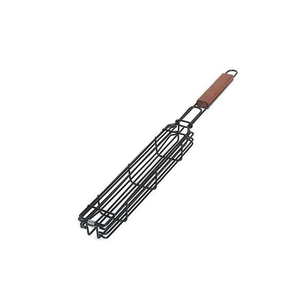 

tools & accessories bbq grill mesh stainless steel barbecue meshes portable non-stick grilling basket kitchen
