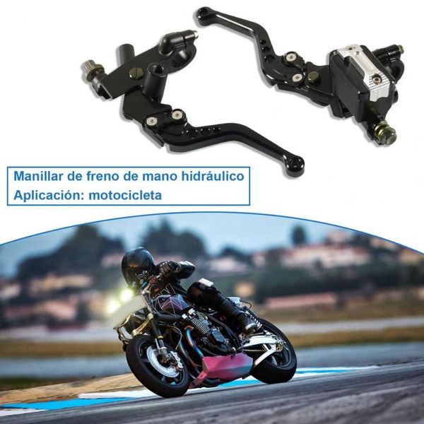 

handlebars 2pcs pivot design high strength brake lever long operation life adjustable 22mm motorcycle clutch master cylinder for dirt bike