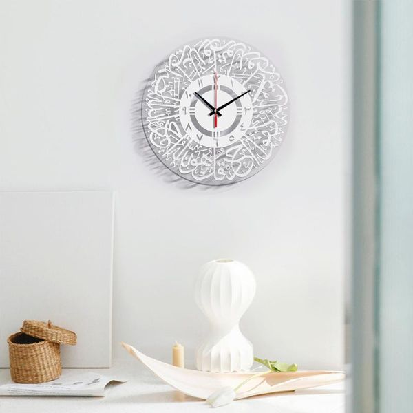 

wall clocks acrylic mirror decoration 3d home clock living room gift ornaments