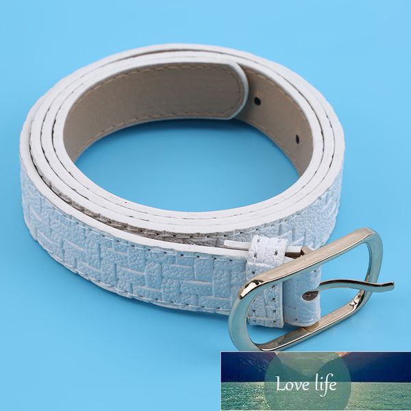 

pu girl leather belt jeans fine belts for women new female designer candy color painted belts lady, Black;brown