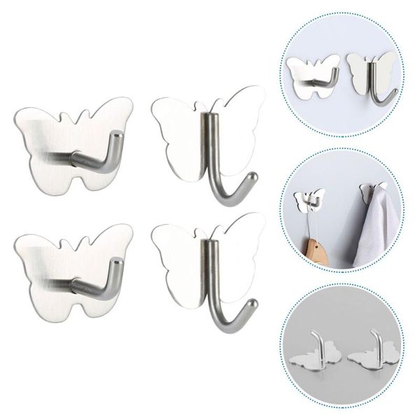 

hooks & rails 4pcs functional metal hook for hanging trousers bath bathroom