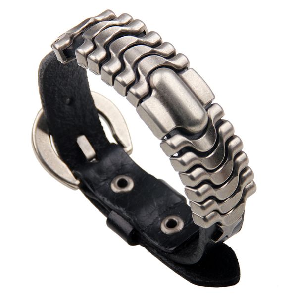 

new alloy bracelet cowhide jewelry, Golden;silver