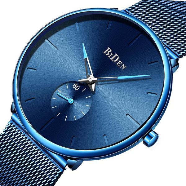 

wristwatches mens sports watches ultra thin casual waterproof sport watch quartz full steel men relogio masculino, Slivery;brown
