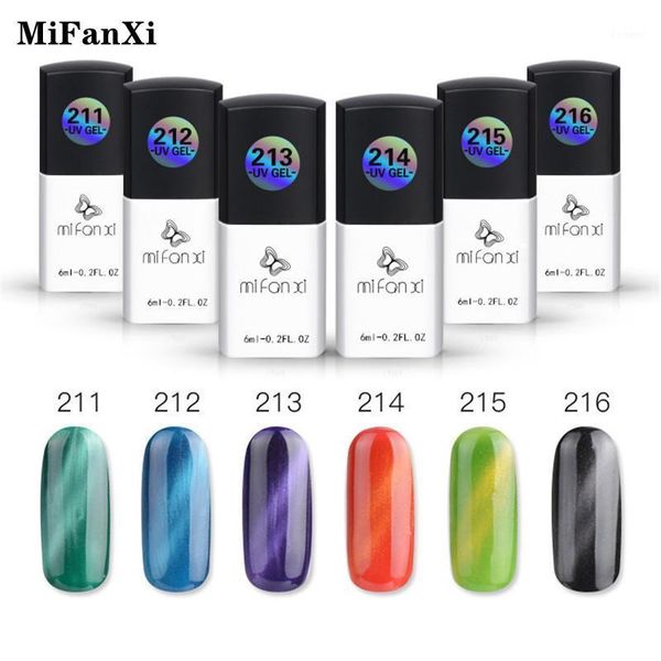 

mifanxi magnetic gel nail polish soak off uv led varnish lacquers1, Red;pink