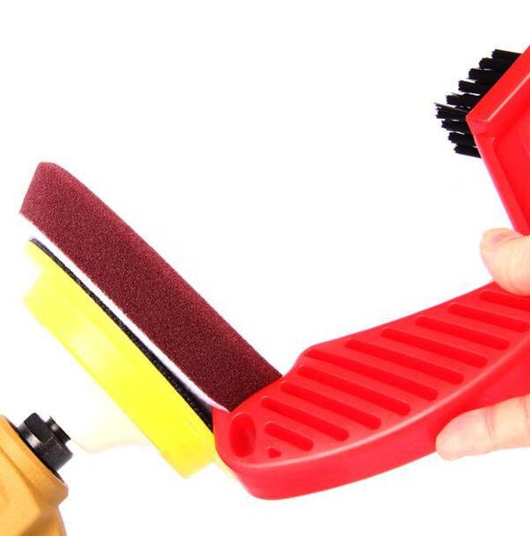 

car sponge 200*105mm all purpose polishing pad cleaning brush waxing buffing handle pads
