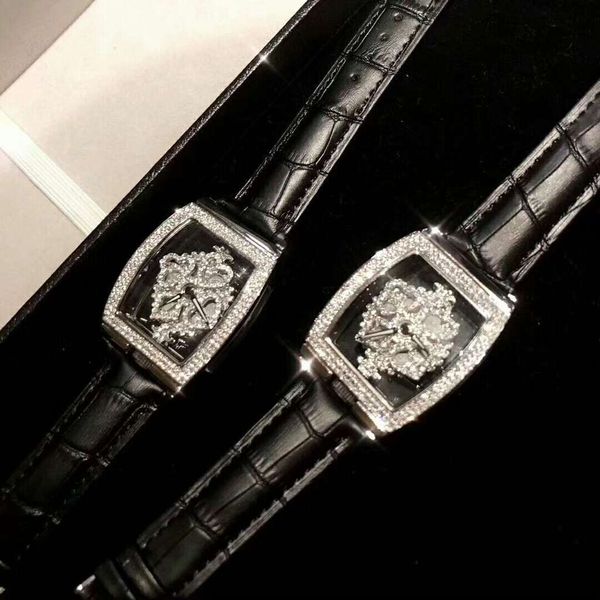 

wristwatch 2019 high end fortune female student fashion, Slivery;brown