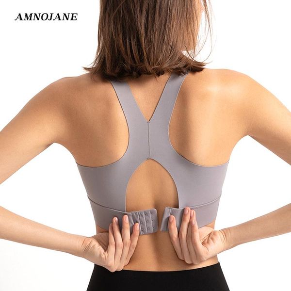 

gym clothing seamless sports bra crop running fitness yoga pink padded high impact sport bras women active wear crossfit vest, White;black